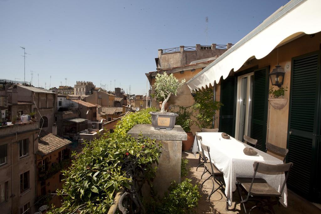 Apartamento Terrace Jewel by Campo de Fiori Roma Exterior foto